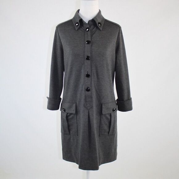 Eccoci Dresses & Skirts - Eccoci gray 3/4 sleeve dress 6